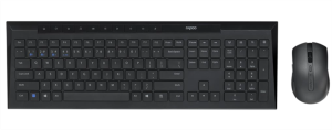 MULTI-MODE WIRELESS KEYBOARD & MOUSE US BLACK 8210M
