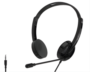 WIRED STRREO HEADSET BLACK H101