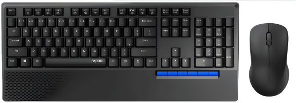 WIRELESS OPTICAL MOUSE & KEYBOARD US BLACK X1960 WIRELESS-OPTICAL-MOUSE-KEYBOARD-US-BLACK-X1960