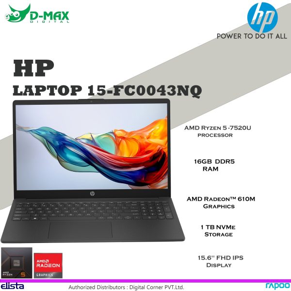 HP Laptop 15 - FC0043NQ